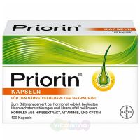 Витамины от выпадения волос Priorin (Приорин), 120 капс.