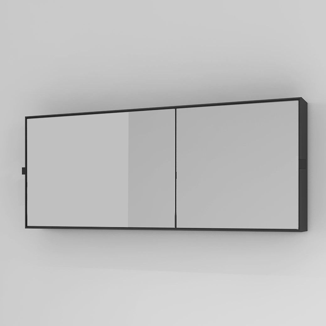Горизонтальный зеркальный шкафчик Cielo Arcadia Simple Box SPSB 90х45 схема 2