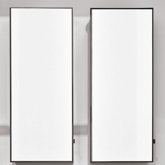 Вертикальный зеркальный шкафчик Cielo Arcadia Simple Tall Box SPSTB реверсивный 45х110 ФОТО