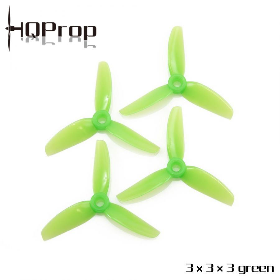 Пропеллеры HQProp 3X3X3 трёхлопастные (2 пары)