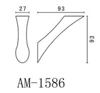 Крючок настенный Art&Max Elegant AM-1586 9.3 схема 2