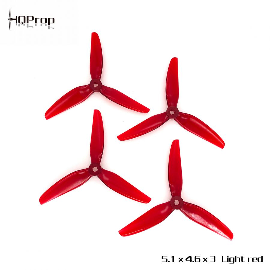 Пропеллеры HQProp POPO 5.1X4.6X3 трёхлопастные (2 пары)