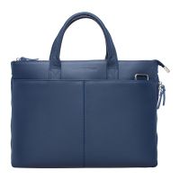 Кожаная деловая сумка LAKESTONE Bolton Dark Blue 92900/DB