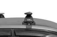 Багажник на крышу Volkswagen Jetta A6, Lux, крыловидные дуги