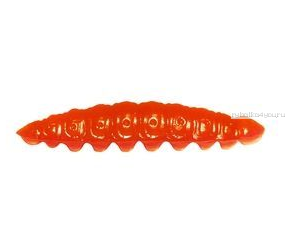 Мягкая приманка Dunaev DT Wax Larva 40 мм / упаковка 7 шт / цвет: (201) оранжевый