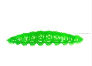 Мягкая приманка Dunaev DT Wax Larva 50 мм / упаковка 6 шт / цвет: (401) зеленый