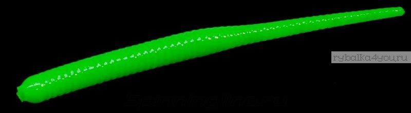 Мягкая приманка Dunaev DT Worm R 100 мм / упаковка 5 шт / цвет: (401) зеленый