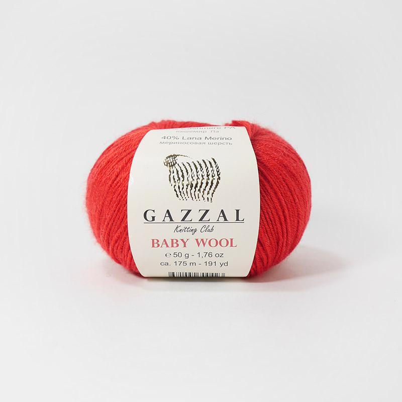 Baby wool (Gazzal) 811-красный