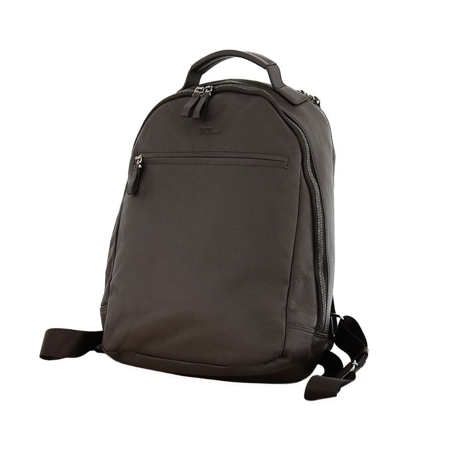 Кожаный рюкзак MP Travel-PARIS C800040 Brown