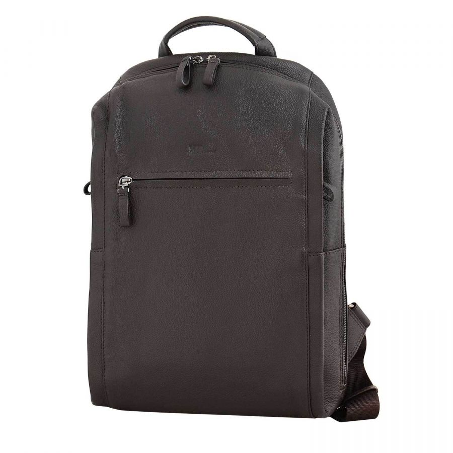 Кожаный рюкзак MP Travel-PARIS C800044 Brown