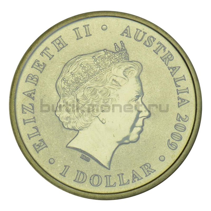1 доллар 2009 Австралия Год Быка (Восточный календарь)
