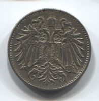 10 геллеров 1894 Австрия XF-