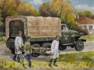 Studebaker US6 с мед. персоналом, грузовик