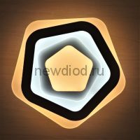 Светильник светодиодный настенно-потолочный GEOMETRIA 534 38Вт 6/3/4000K 300мм белый Oreol
