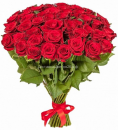 Букет из красных роз (Россия 50, 60, 70 см)