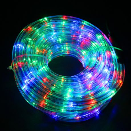 Катушка-LED, 50м, разноцветная