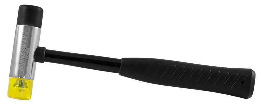 M07016 Молоток с мягкими бойками и фиберглассовой ручкой, 840 гр.