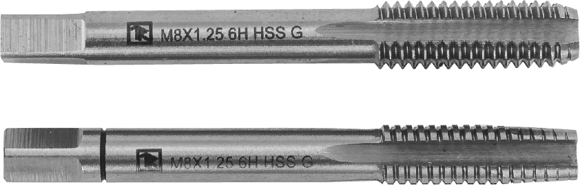 MT61S2 Набор метчиков T-COMBO двухпроходных ручных универсальных М6х1.0, HSS-G, 2 шт.