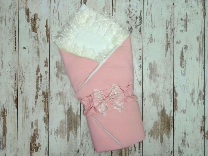 МАМИН МАЛЫШ - Комплект на выписку барби розовый с мехом 5-KM004-BB / 02173-7