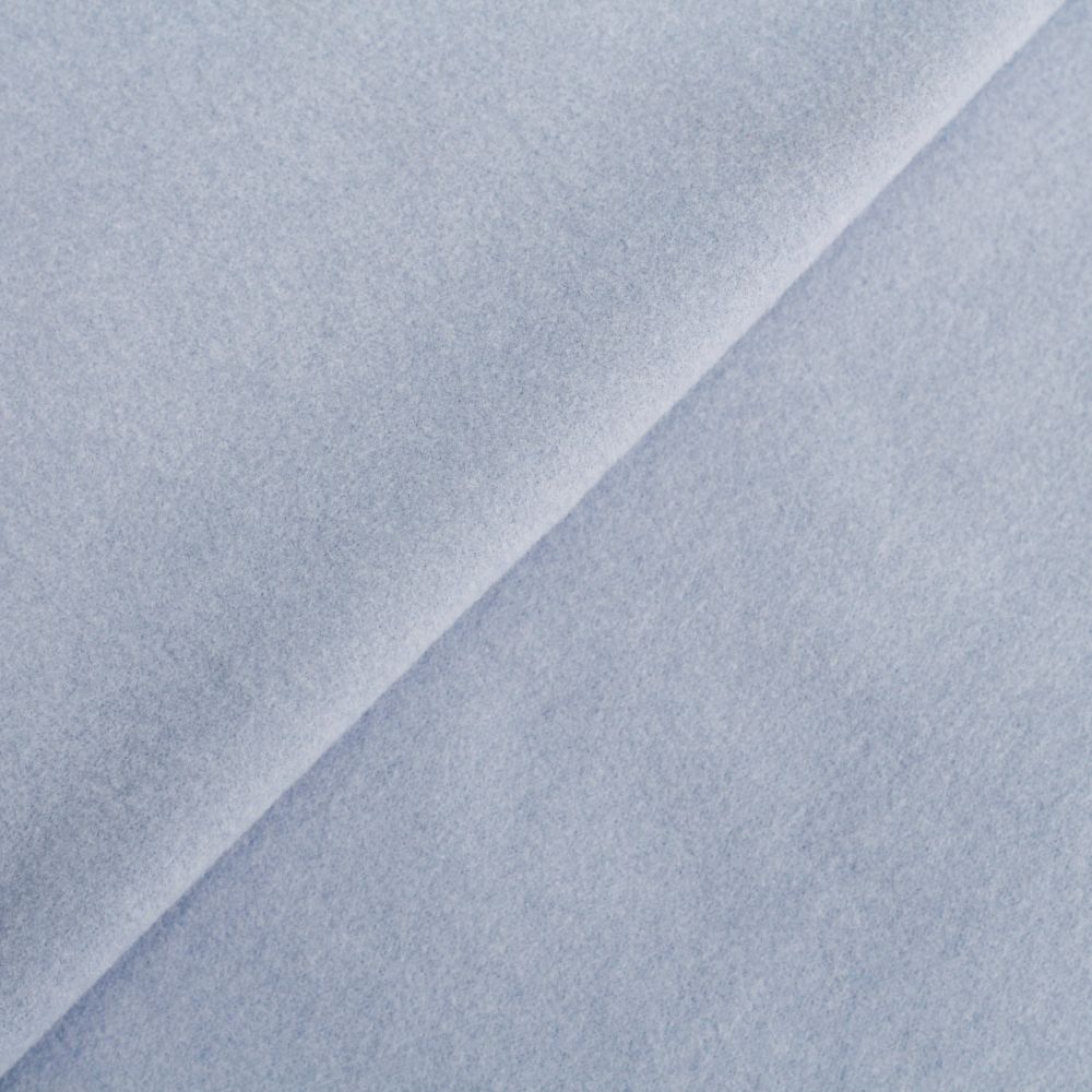 Лоскут трикотажной ткани - Фланель голубая 50х38 УЦЕНКА