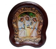 Икона "Святая Троица" в окладе