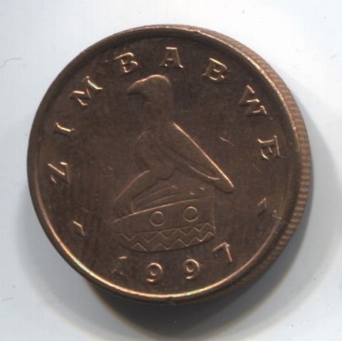1 цент 1997 Зимбабве AUNC