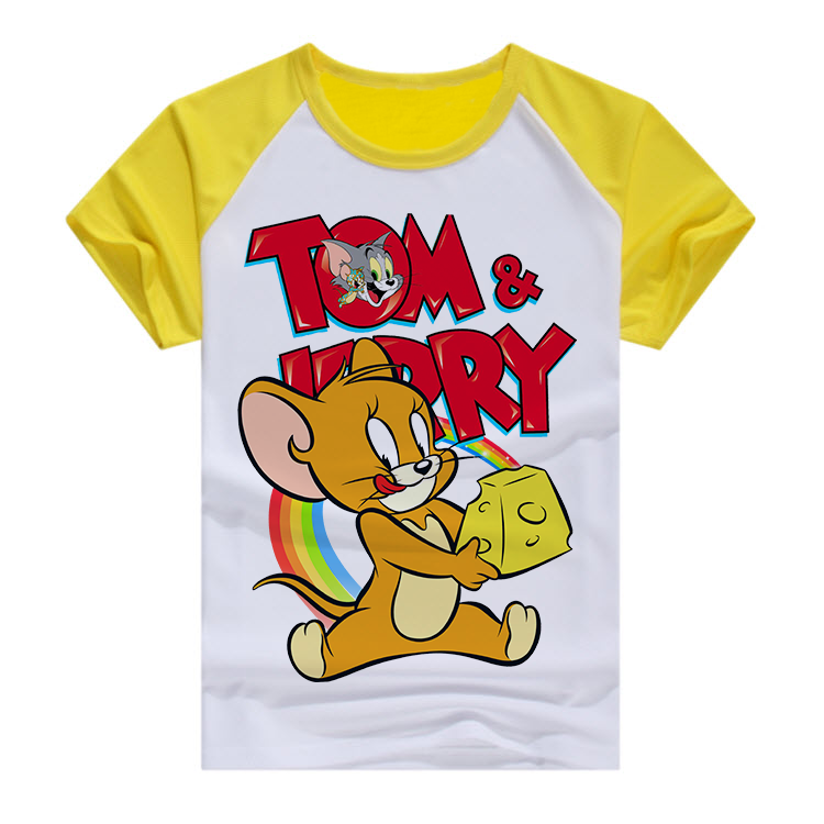 Желтая футболка с мышонком Джерри