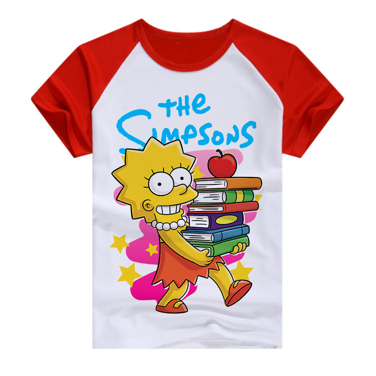 Красная футболка Лиза Симпсон