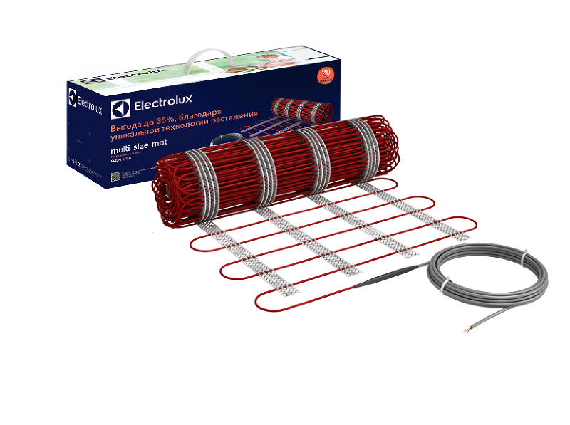Нагревательный электрический мат Electrolux Multi Size Mat EMSM 2-150-6 (площадь обогрева 6 м2)