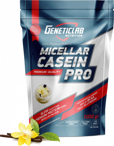 Протеин GeneticLab Casein 1000гр