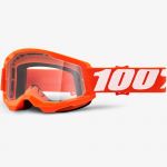 100% Strata2 Orange Clear Lens, очки