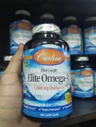Carlson Labs Elit Omega-3 1600 mg lemon 90 капс.
