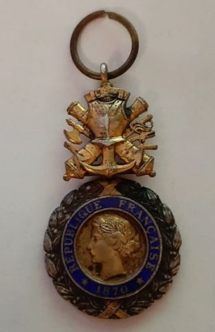 медаль 1870 Франция AUNC Военная медаль