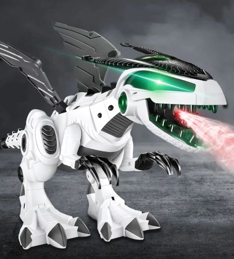 Интерактивная электрическая игрушка ERA-DINO динозавр с паром