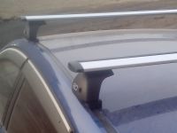 Багажник на крышу Ford Focus 2, Евродеталь, крыловидные дуги