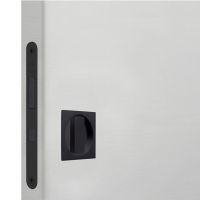 Комплект Bonaiti Quadro G500T H21 WC для раздвижных дверей. черный матовый