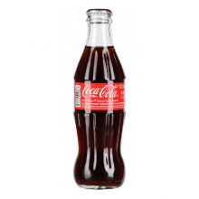 Coca-Cola 250 мл в стеклянной бутылке (настоящий напиток)