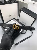 Ремень Gucci черный 2,7см