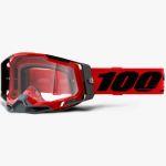 100% Racecraft 2 Red Clear Lens, очки