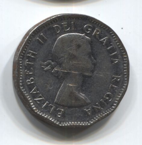 5 центов 1953 Канада
