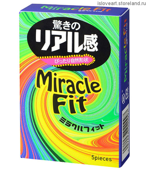 Презервативы SAGAMI Miracle Fit 5шт