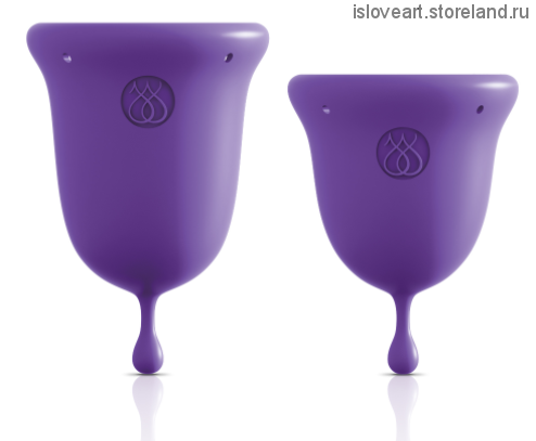 JIMMYJANE Менструальные чаши фиолетовые