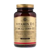 Солгар Витамин Д3 (Vitamin D3) 1000МЕ, 250 капс.