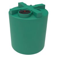 Емкость пластиковая Т 10000 литров зеленая вертикальная