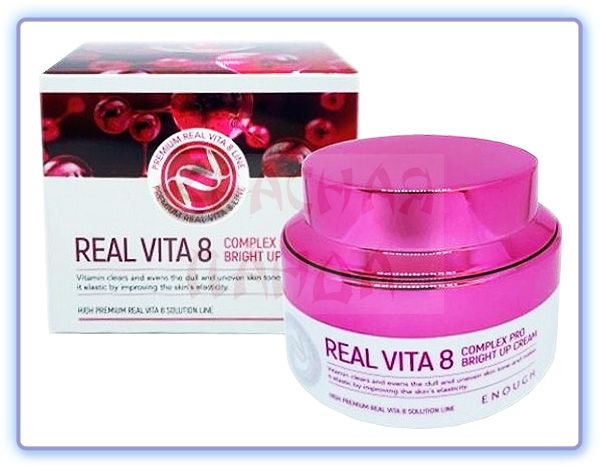 Крем с витаминами для сияния кожи Enough Real Vita 8 Complex Pro Bright Up Cream