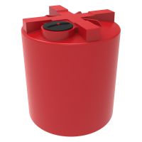 Емкость пластиковая КАС Т 10000 литров красная вертикальная