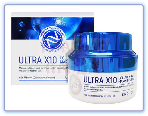 Увлажняющий крем с коллагеном Enough Ultra X10 Collagen Pro Marine Cream