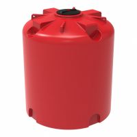 Емкость пластиковая КАС ТR 10000 литров красная вертикальная