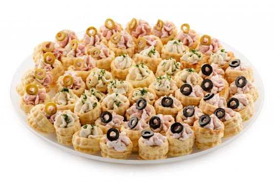 Волован с мясным ассорти