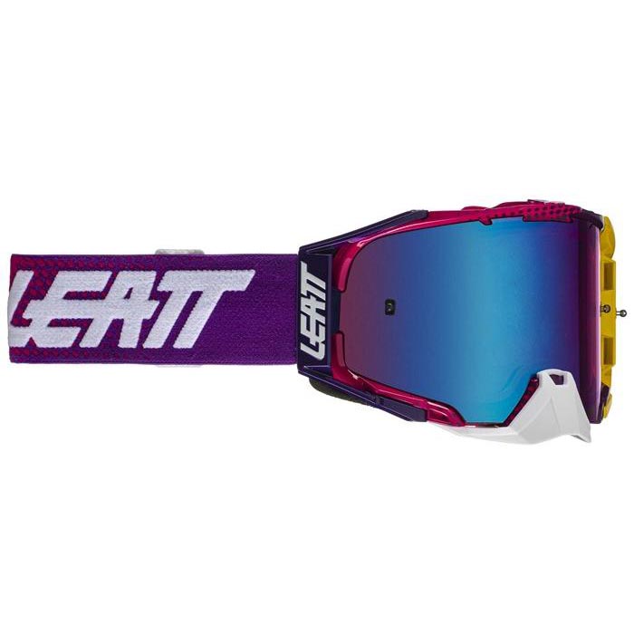 Leatt Velocity 6.5 Iriz United Blue, очки для мотокросса и эндуро